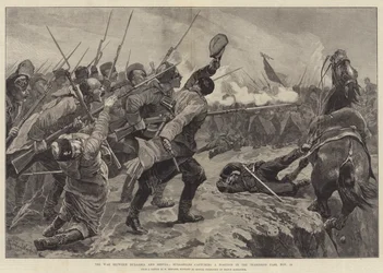 ブルガリアとセルビアの間の戦争、ブルガリア人は11月23日、ツァリロッド峠で地位を獲得